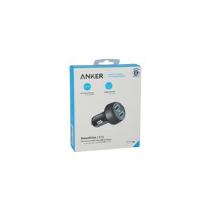 ANKER CAR CHARGER 2 PORT - UN BLACK ANKER CAR CHARGER 2 PORT - UN BLACK